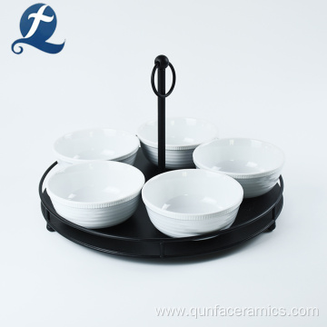 Mini Round Ceramic Bowl Combination